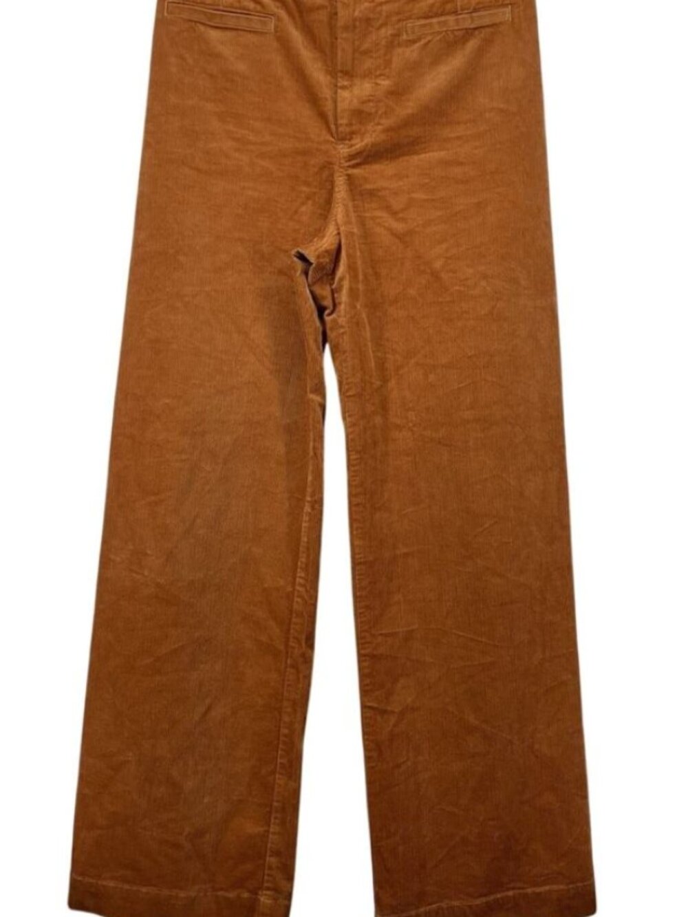 MAEVE Anthropologie Size 29 The Colette Corduroy Wide Leg Pants Orange Women's - Picture 2 of 5